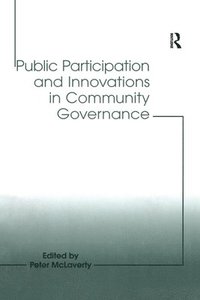 bokomslag Public Participation and Innovations in Community Governance