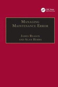 bokomslag Managing Maintenance Error