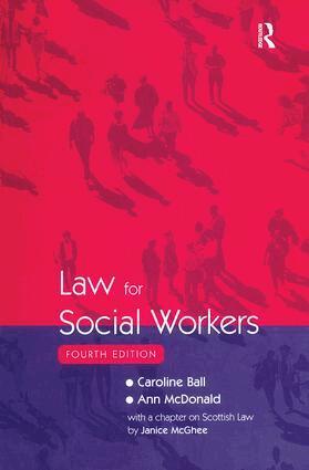 Caroline Ball, Ann McDonald - Law for Social Workers, Häftad