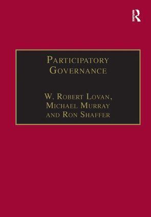 W. Robert Lovan, Michael Murray, Ron Shaffer - Participatory Governance, Inbunden
