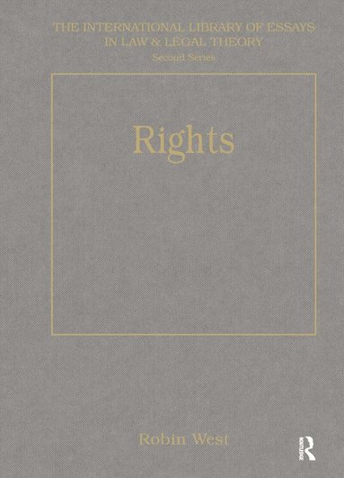 Robin West - Rights, Inbunden