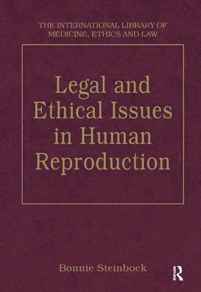 bokomslag Legal and Ethical Issues in Human Reproduction