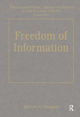 bokomslag Freedom of Information