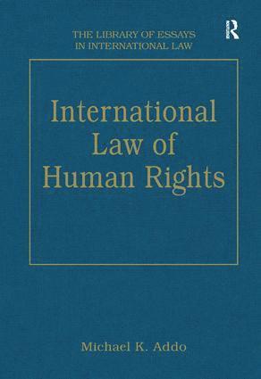 bokomslag International Law of Human Rights