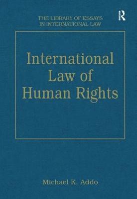 International Law of Human Rights 1