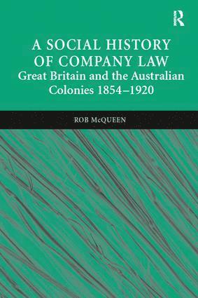 bokomslag Social History of Company Law