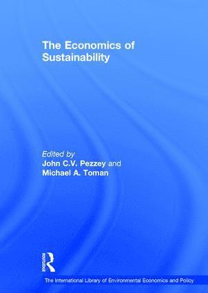 Economics of Sustainability 1