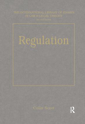Colin Scott - Regulation, Inbunden
