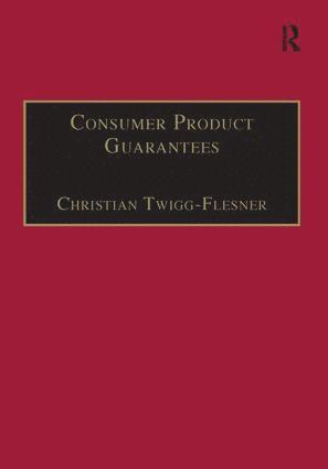 bokomslag Consumer Product Guarantees