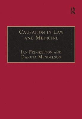 bokomslag Causation in Law and Medicine