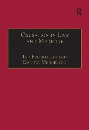 bokomslag Causation in Law and Medicine