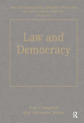 Tom Campbell, Adrienne Stone - Law and Democracy, Inbunden