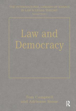 bokomslag Law and Democracy