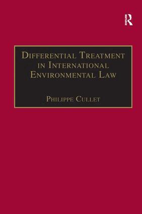 Philippe Cullet - Differential Treatment in International Environmental Law, Inbunden