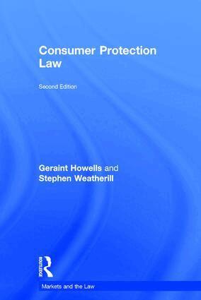 Geraint Howells, Stephen Weatherill - Consumer Protection Law, Inbunden