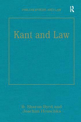 Kant and Law