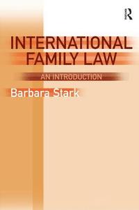 bokomslag International Family Law