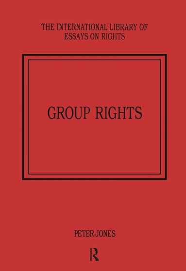 Peter Jones - Group Rights, Inbunden