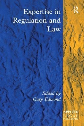 bokomslag Expertise in Regulation and Law
