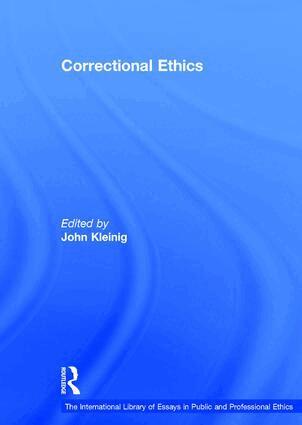 John Kleinig - Correctional Ethics, Inbunden