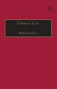 bokomslag Chinese Law