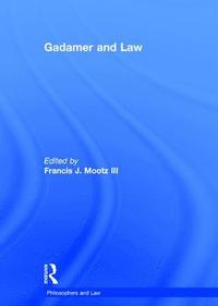 bokomslag Gadamer and Law