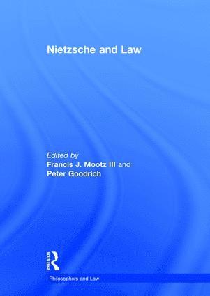 bokomslag Nietzsche and Law