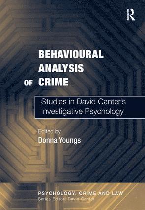 bokomslag Behavioural Analysis of Crime