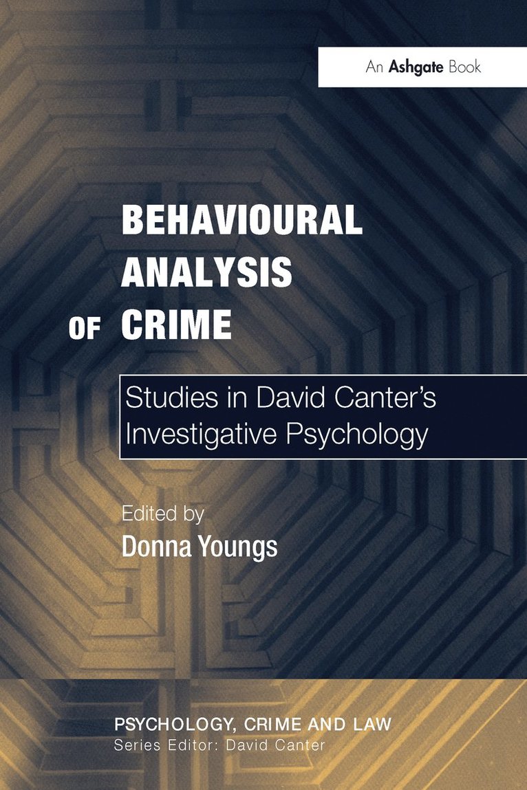 Donna Youngs - Behavioural Analysis of Crime, Häftad