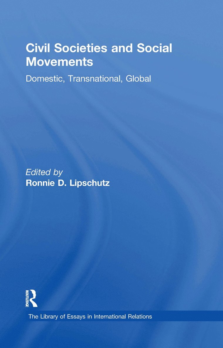 Civil Societies and Social Movements