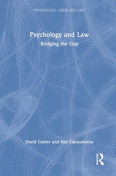 David Canter, Rita Žukauskiene - Psychology and Law, Inbunden