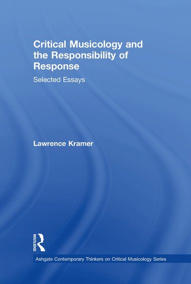 bokomslag Critical Musicology and the Responsibility of Response