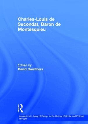 David Carrithers - Charles-Louis de Secondat, Baron de Montesquieu, Inbunden