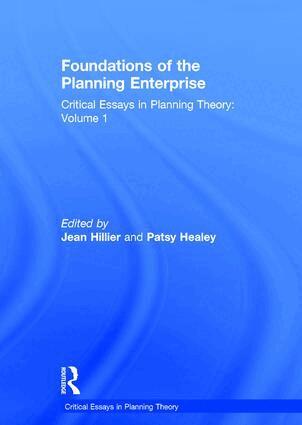 Patsy Healey, Jean Hillier - Foundations of the Planning Enterprise, Inbunden