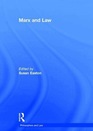 Susan Easton - Marx and Law, Inbunden