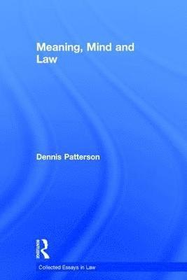 Meaning, Mind and Law 1