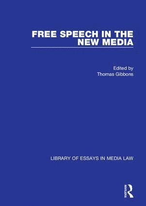 bokomslag Free Speech in the New Media