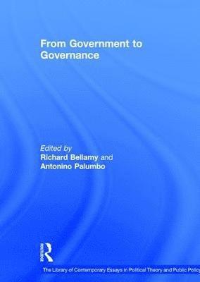Antonino Palumbo, Richard Bellamy - From Government to Governance, Inbunden