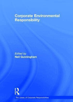 Neil Gunningham - Corporate Environmental Responsibility, Inbunden