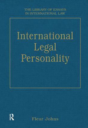 bokomslag International Legal Personality