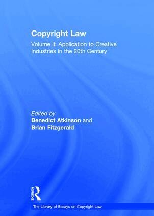 Benedict Atkinson, Brian Fitzgerald - Copyright Law, Inbunden