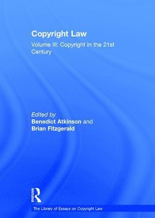 bokomslag Copyright Law