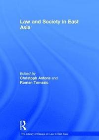 bokomslag Law and Society in East Asia