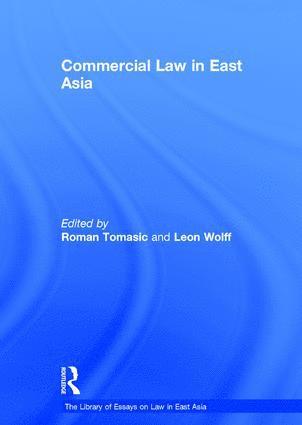 bokomslag Commercial Law in East Asia