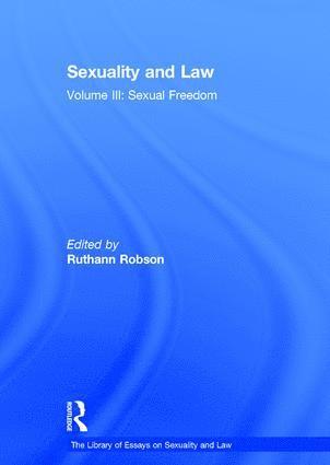 bokomslag Sexuality and Law