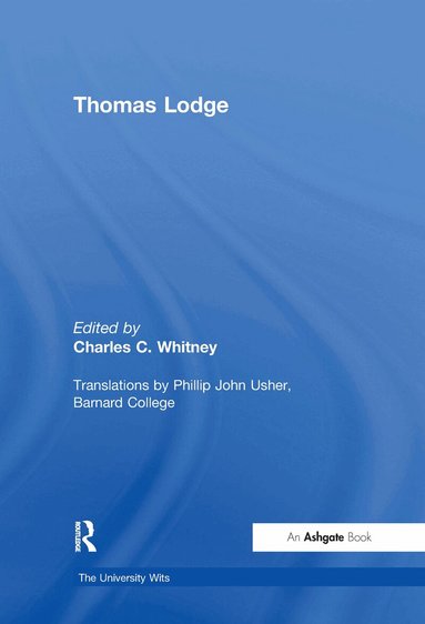 Charles C. Whitney - Thomas Lodge, Inbunden