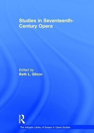 bokomslag Studies in Seventeenth-Century Opera