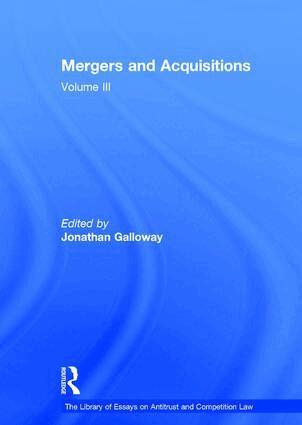 Jonathan Galloway - Mergers and Acquisitions, Inbunden