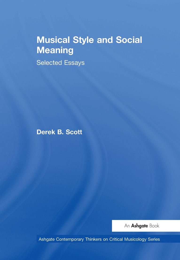 Musical Style and Social Meaning 1