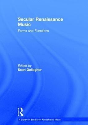 Secular Renaissance Music 1